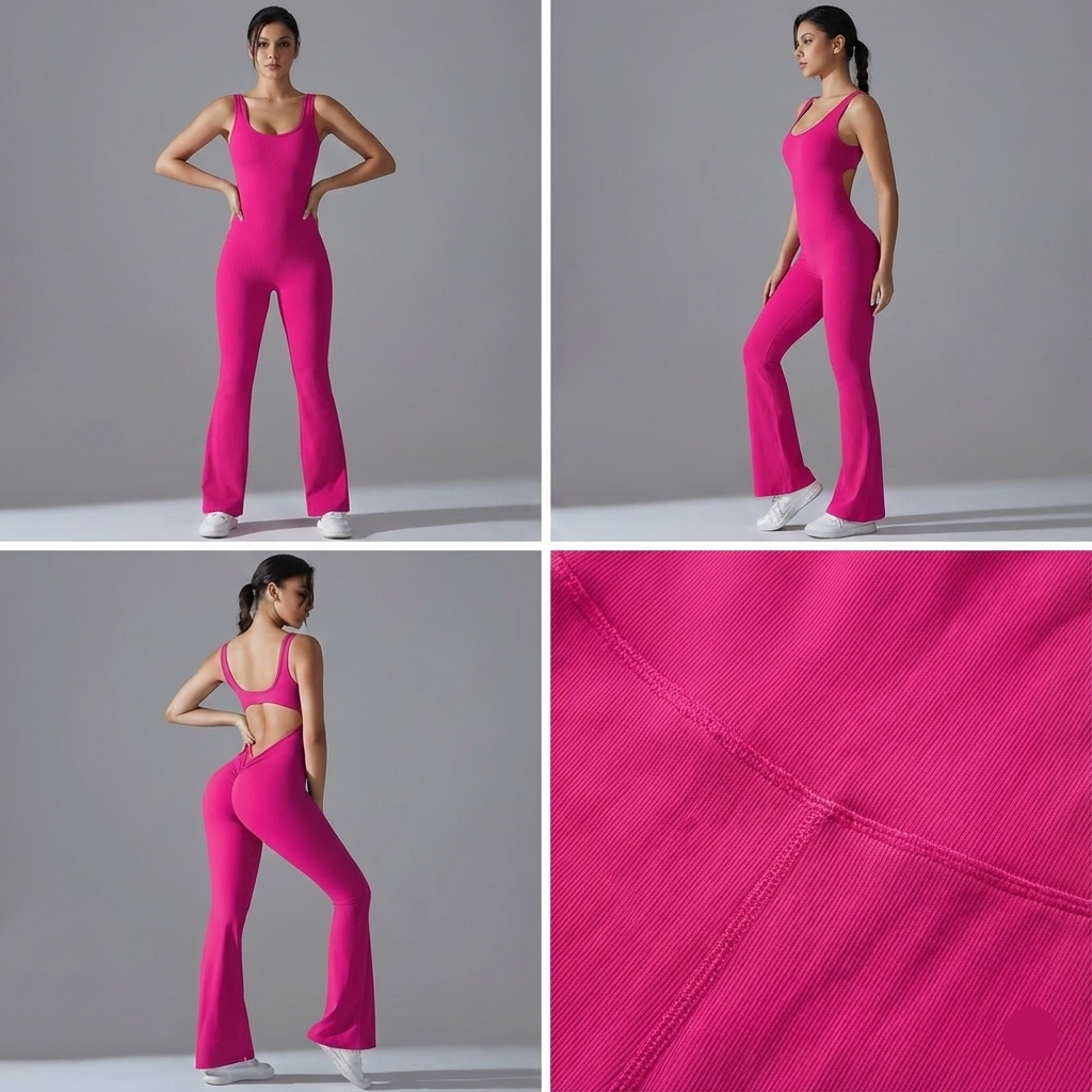 Combinaison Flare Dos Nu