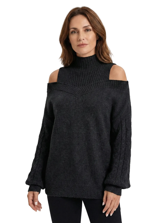 Le Pull Éclipse | Épaules Dénudées