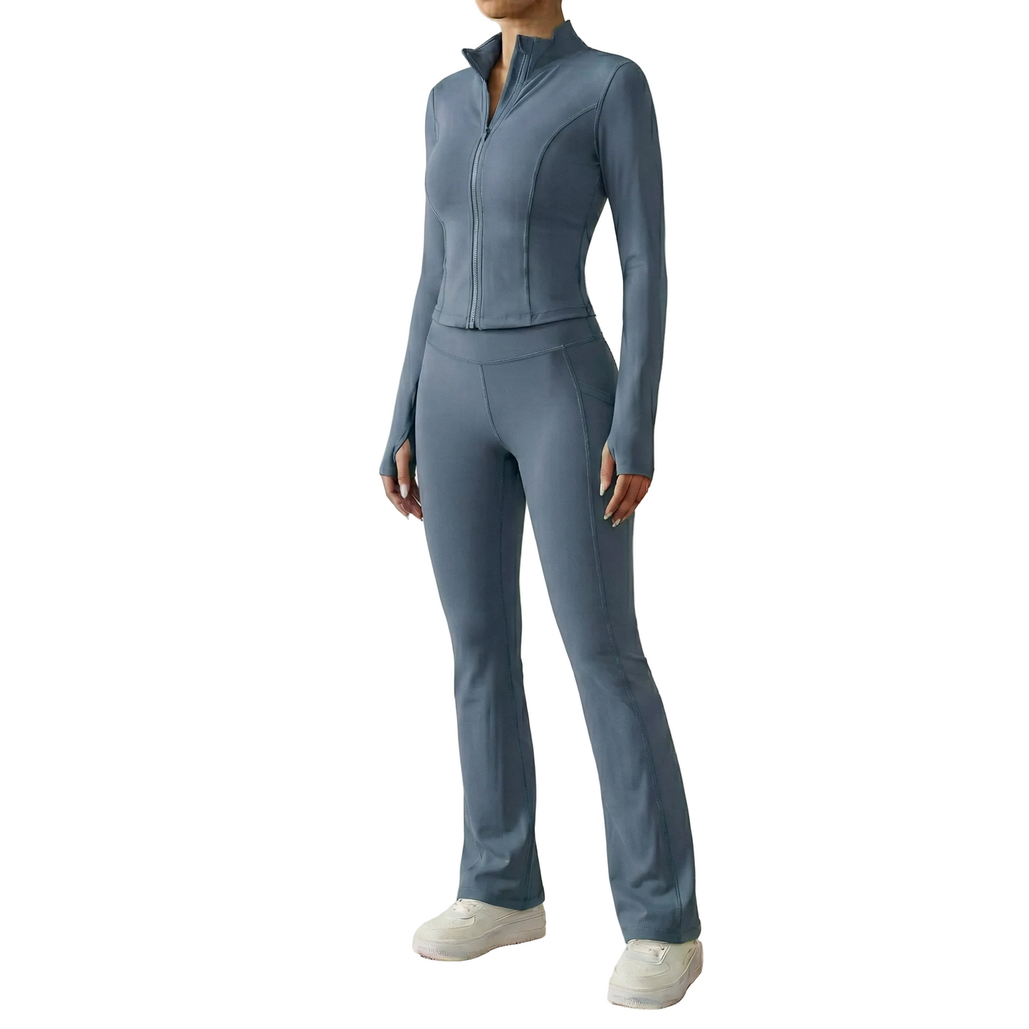 L'Ensemble Sculptant Veste & Flare