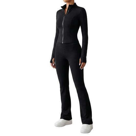 L'Ensemble Sculptant Veste & Flare