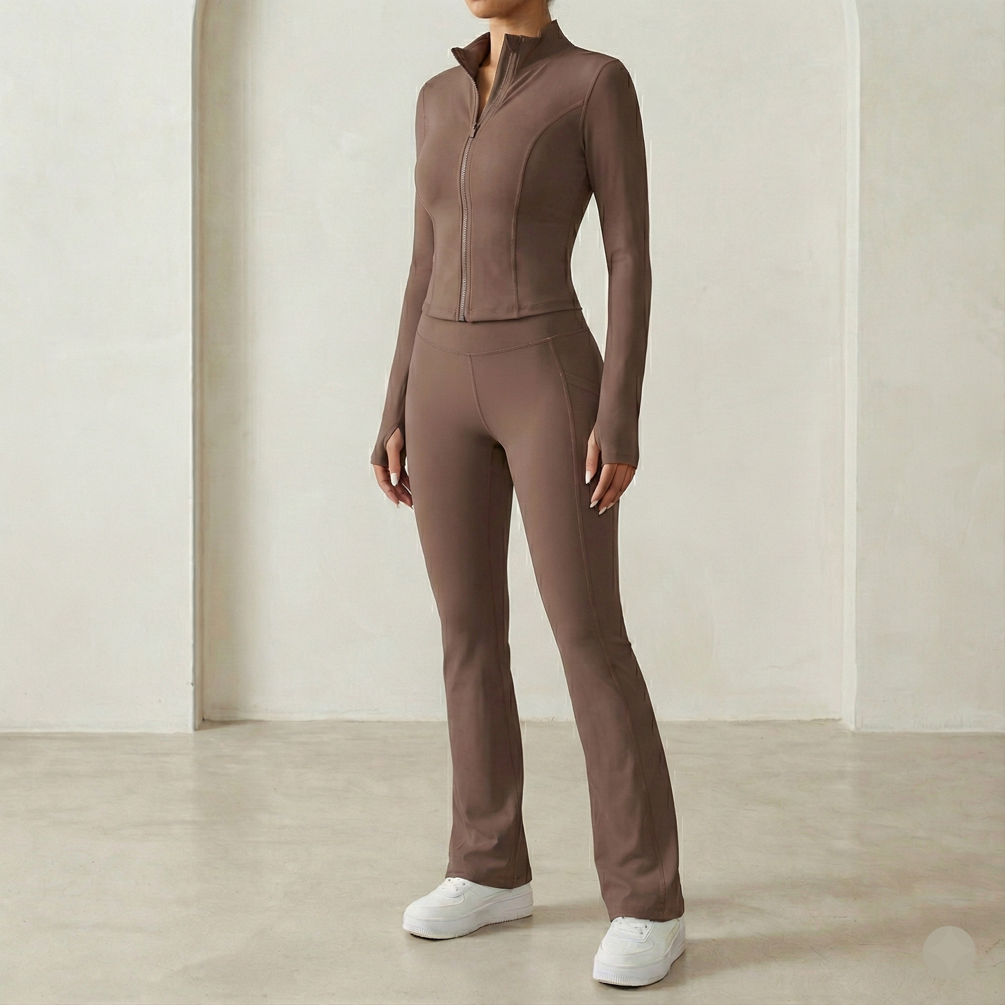 L'Ensemble Sculptant Veste & Flare