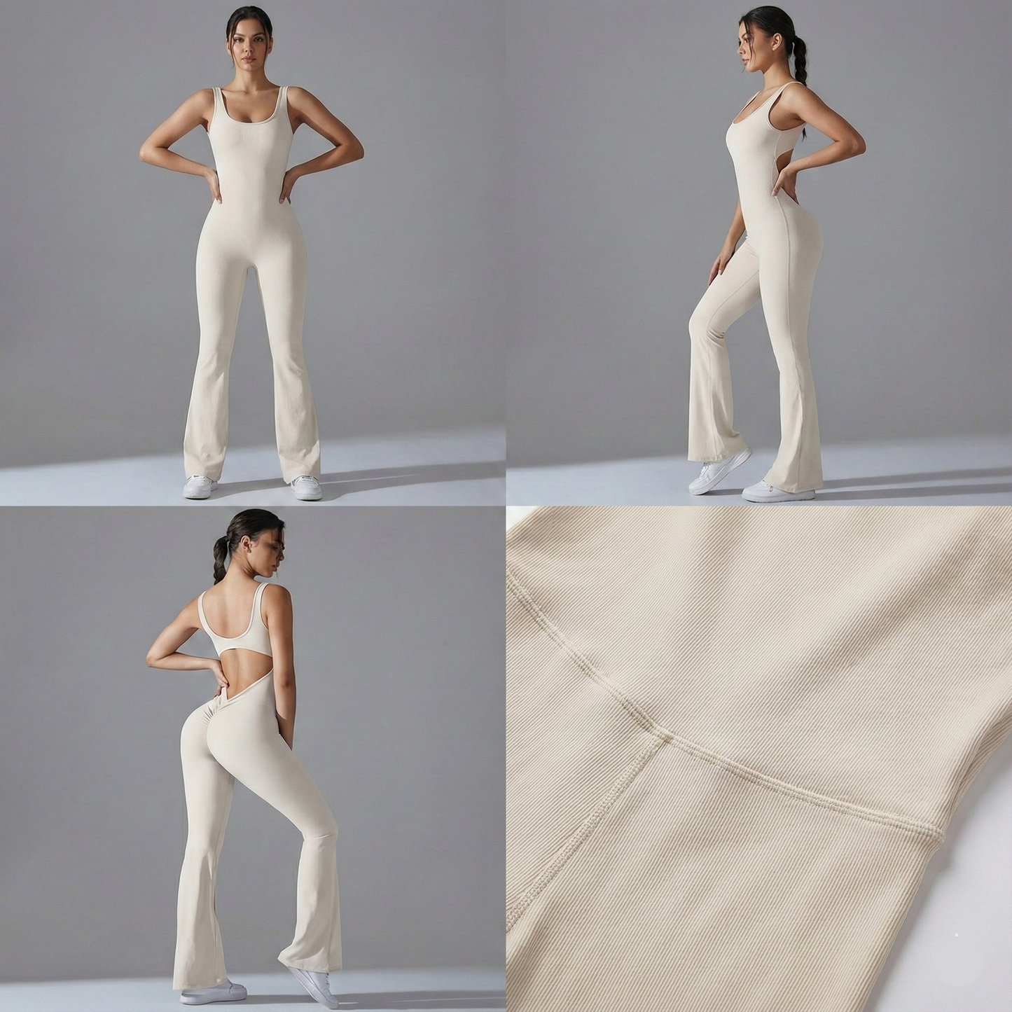 Combinaison Flare Dos Nu