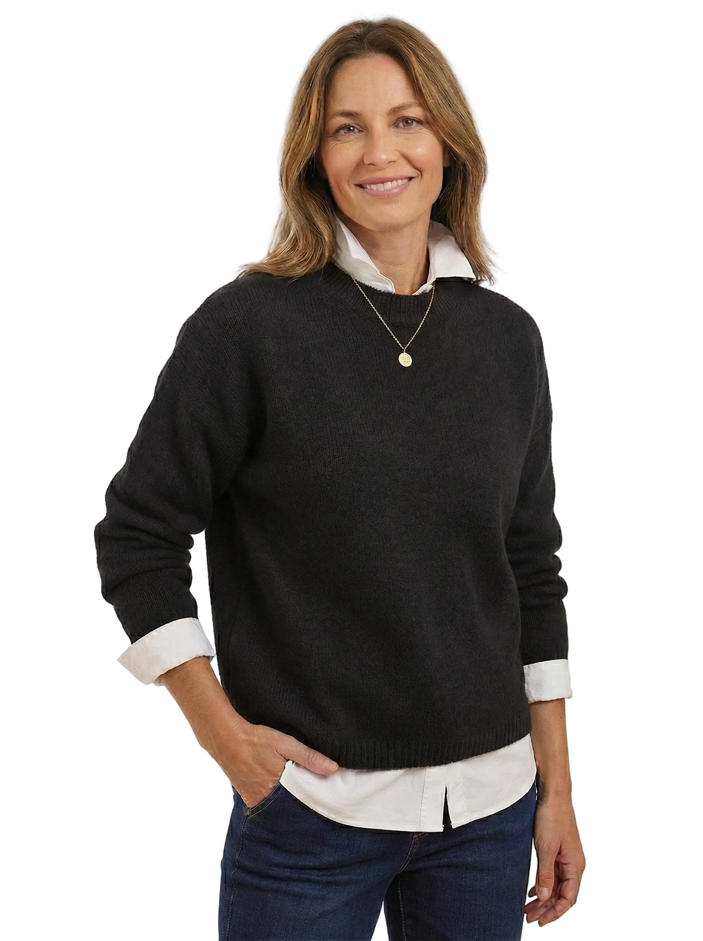 L'Essentiel Chic : Tricot à Col Intégré