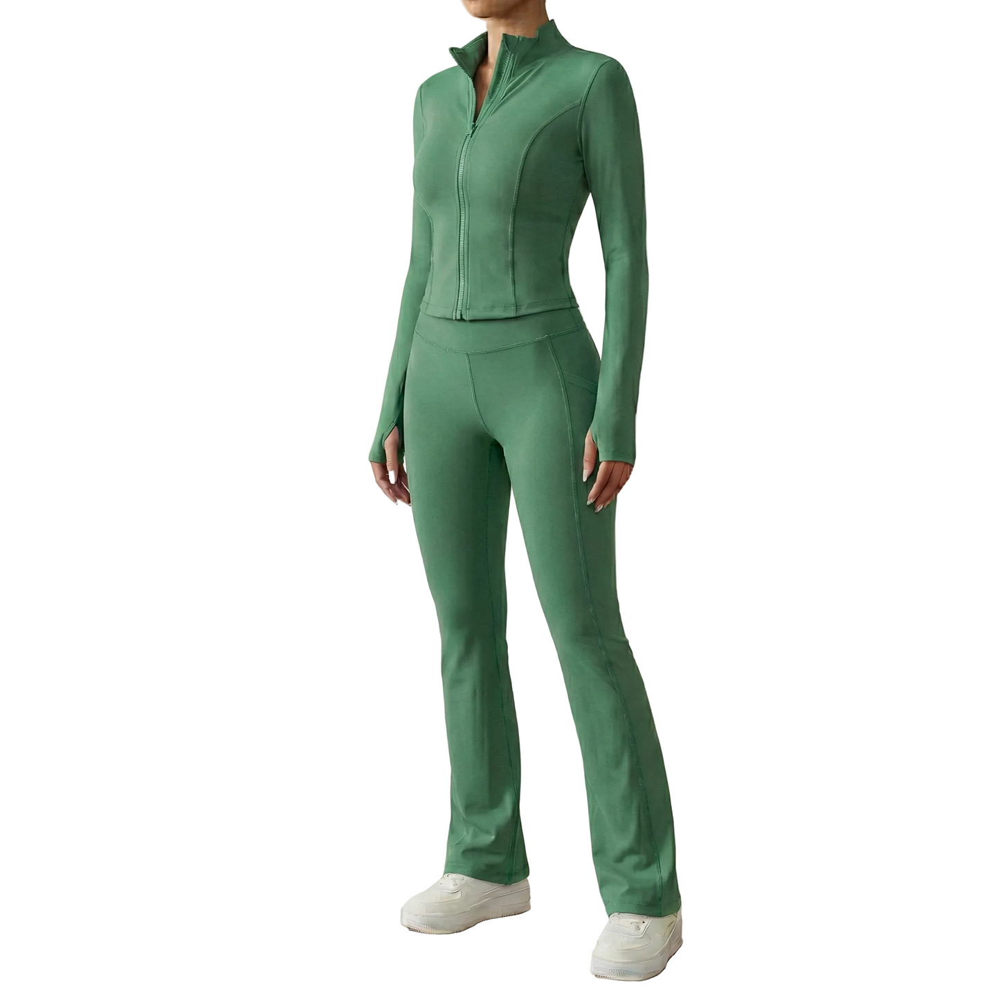 L'Ensemble Sculptant Veste & Flare