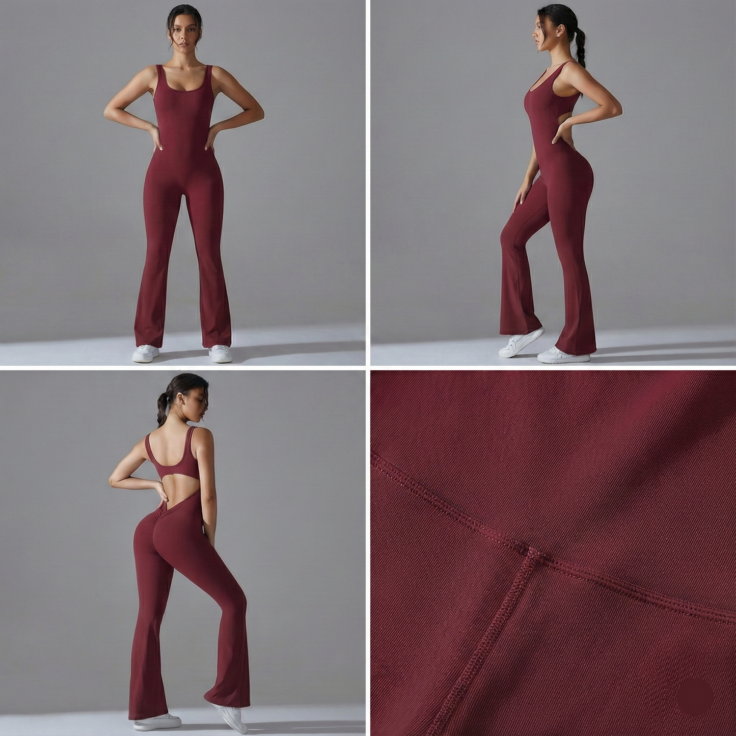 Combinaison Flare Dos Nu