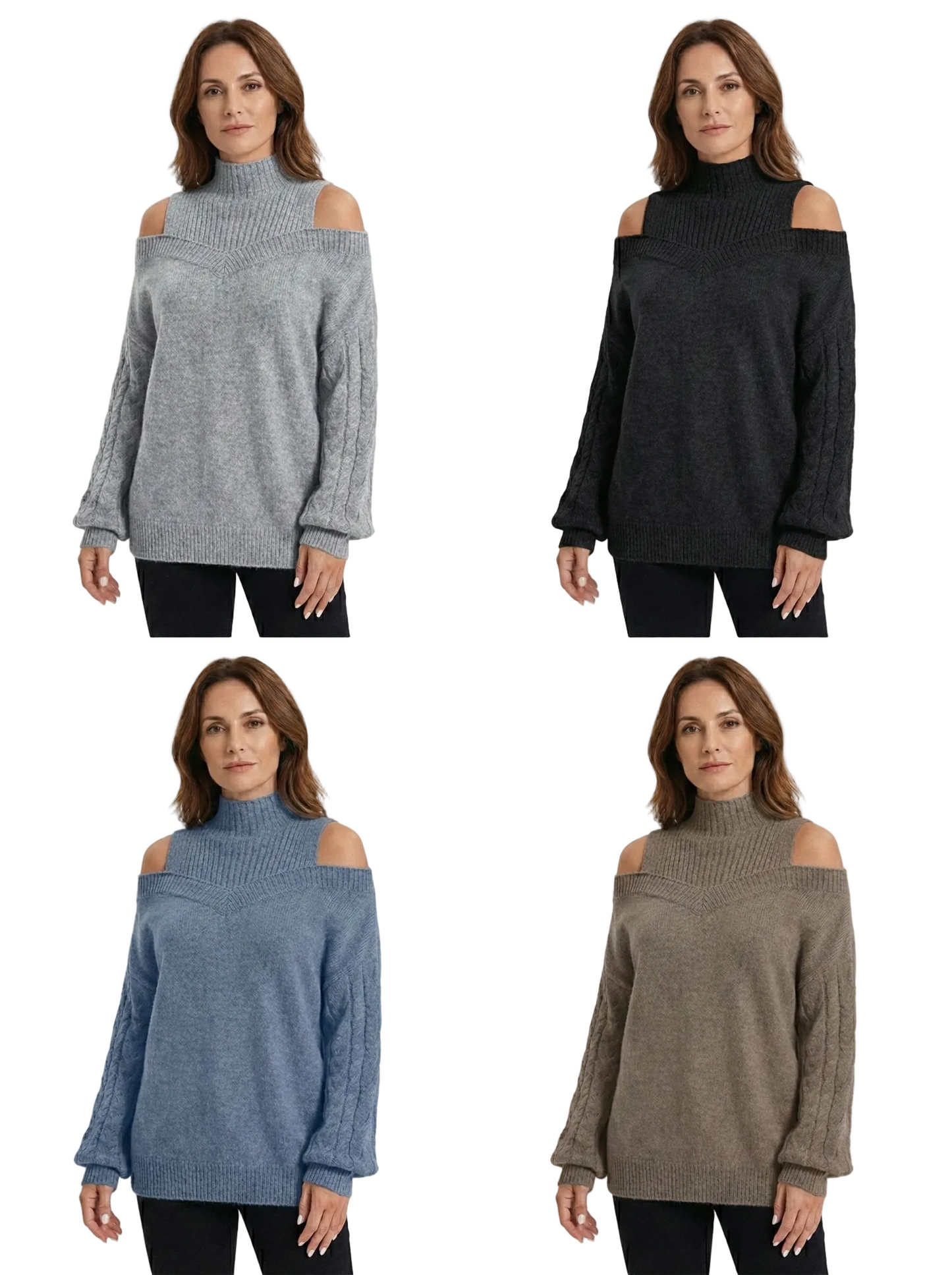 Le Pull Éclipse | Épaules Dénudées